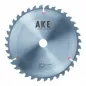 Preview: Längsschnitt Kreissägeblatt 250x3,20/2,20x30mm HW/F Z12, spandickenbegrenzt
