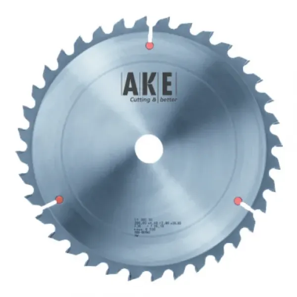 Längsschnitt Kreissägeblatt 250x3,20/2,20x30mm HW/F Z12, spandickenbegrenzt